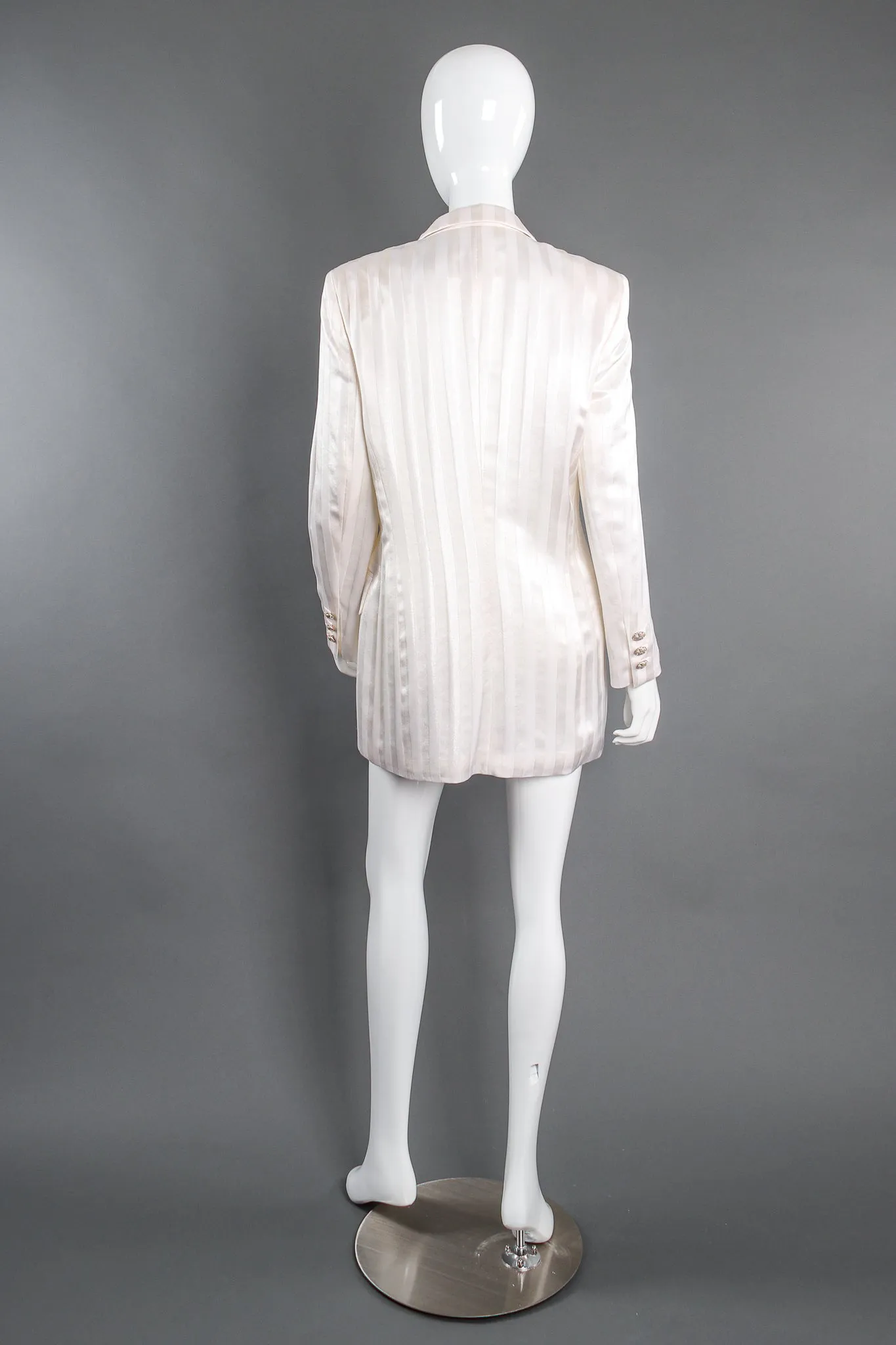 Double Breasted Jacquard Blazer