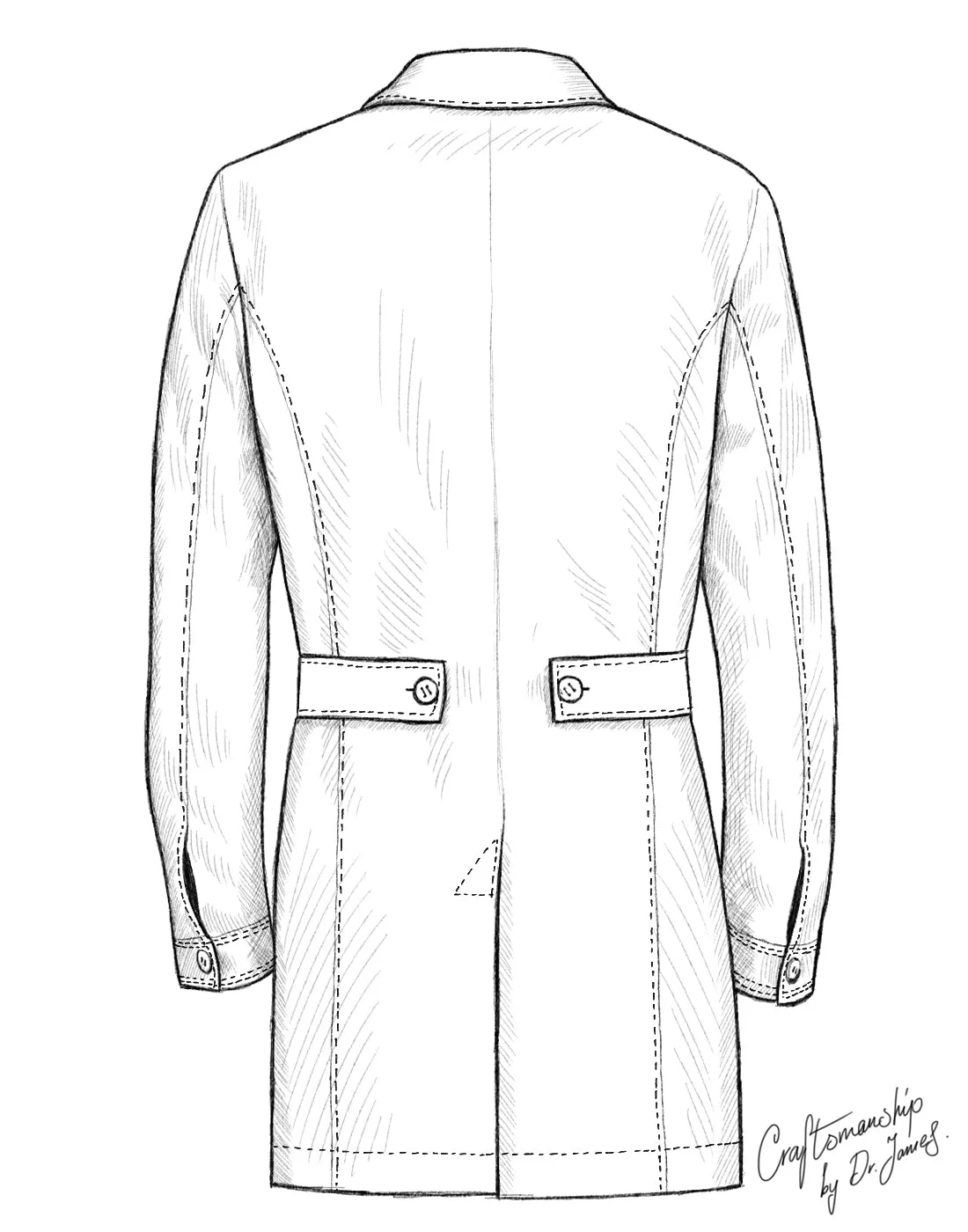DR12 Men's Lab Coat