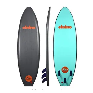 EL NINO Flow softboard 6ft - Quartz Grey