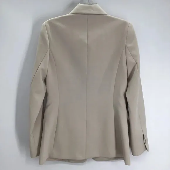 Elie By Elie Tahari Solid Single Breasted Blazer  Career Classic NWT Size 6