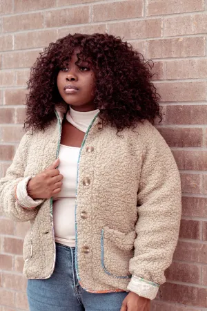 Emery Wool Quilt Jacket (Sage)