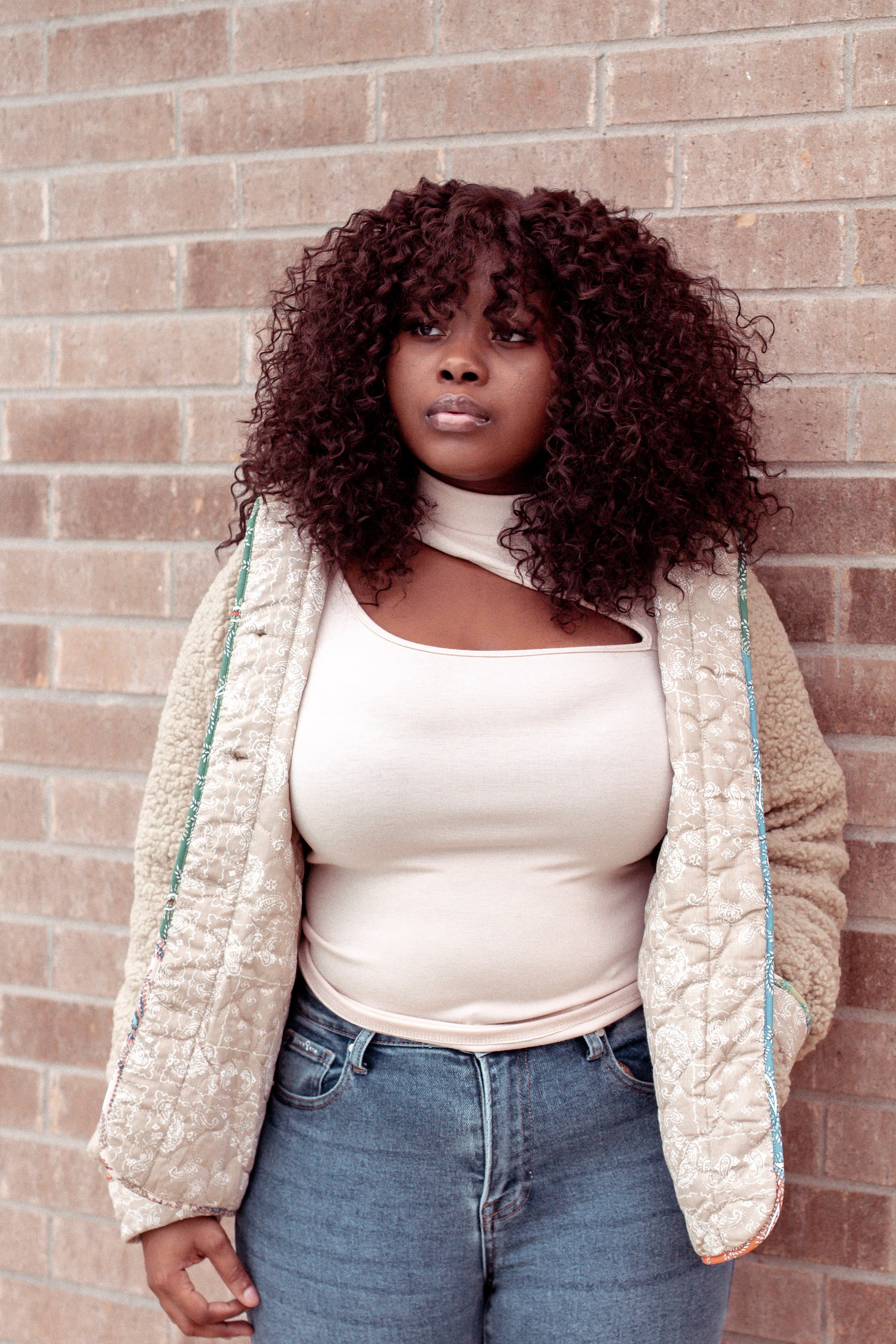 Emery Wool Quilt Jacket (Sage)