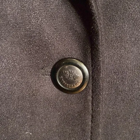EMPORIO &amp; Co black ultra suede blazer  Jacket made in Italy women’s Size XL