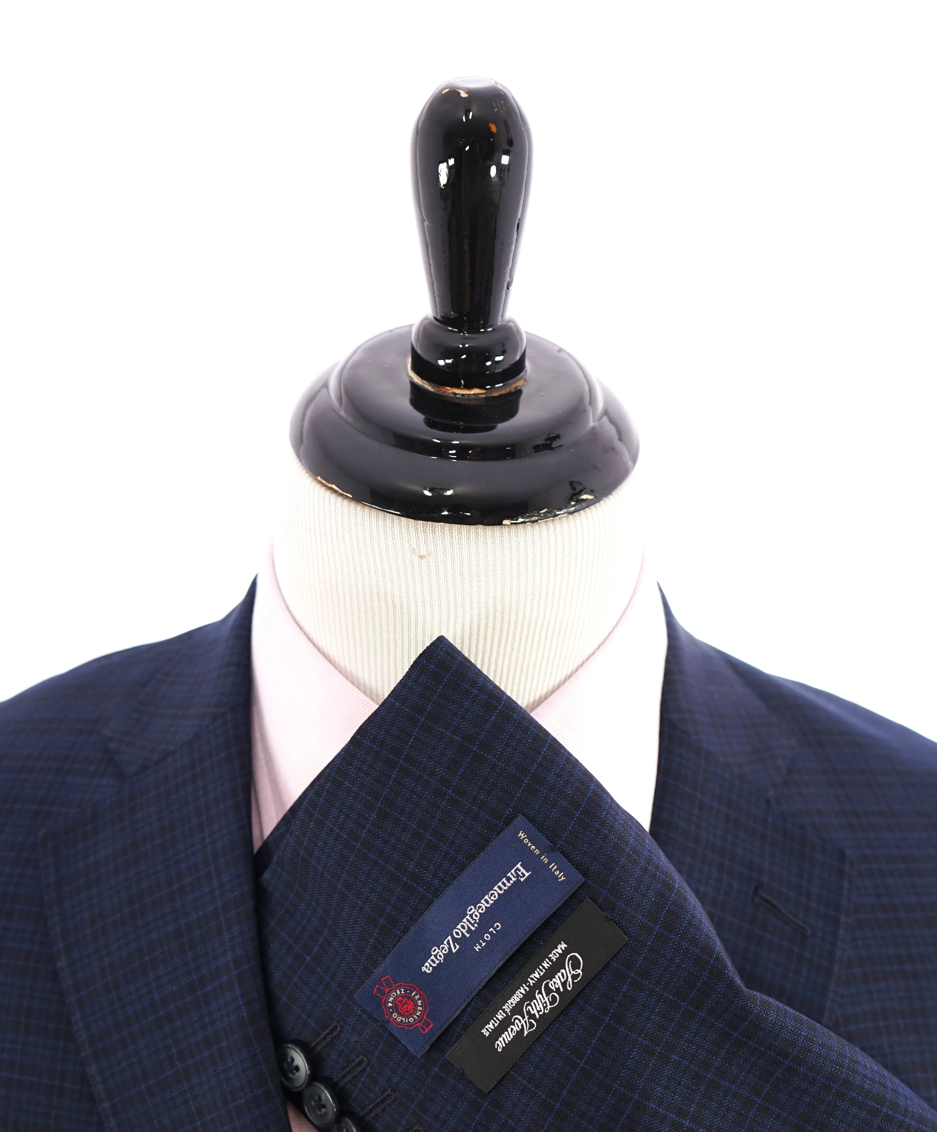 ERMENEGILDO ZEGNA - By SAKS FIFTH AVENUE Patch Pocket Wool/Silk Blazer- 42R