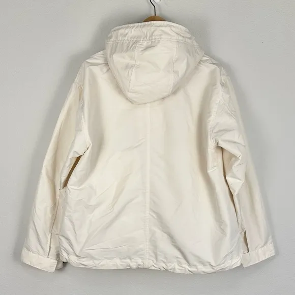 Everlane City Cropped Anorak Rain Jacket Large EUC