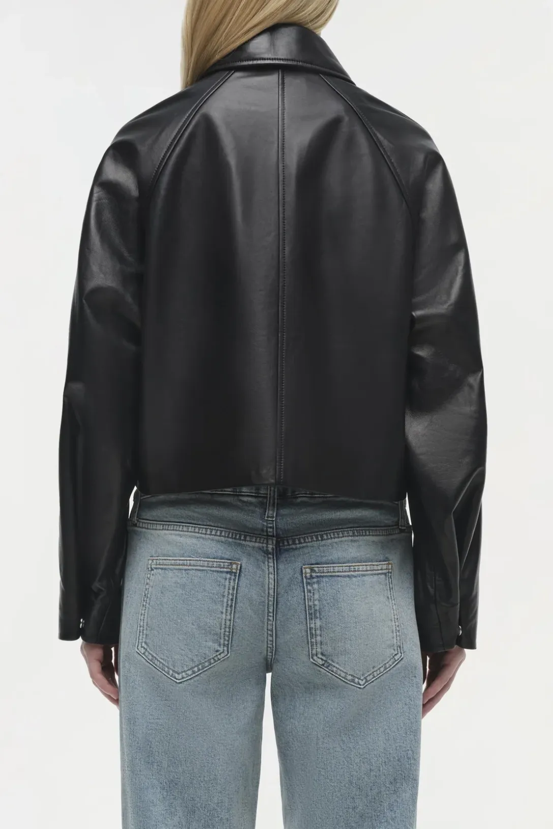 Everli Leather Jacket | Black