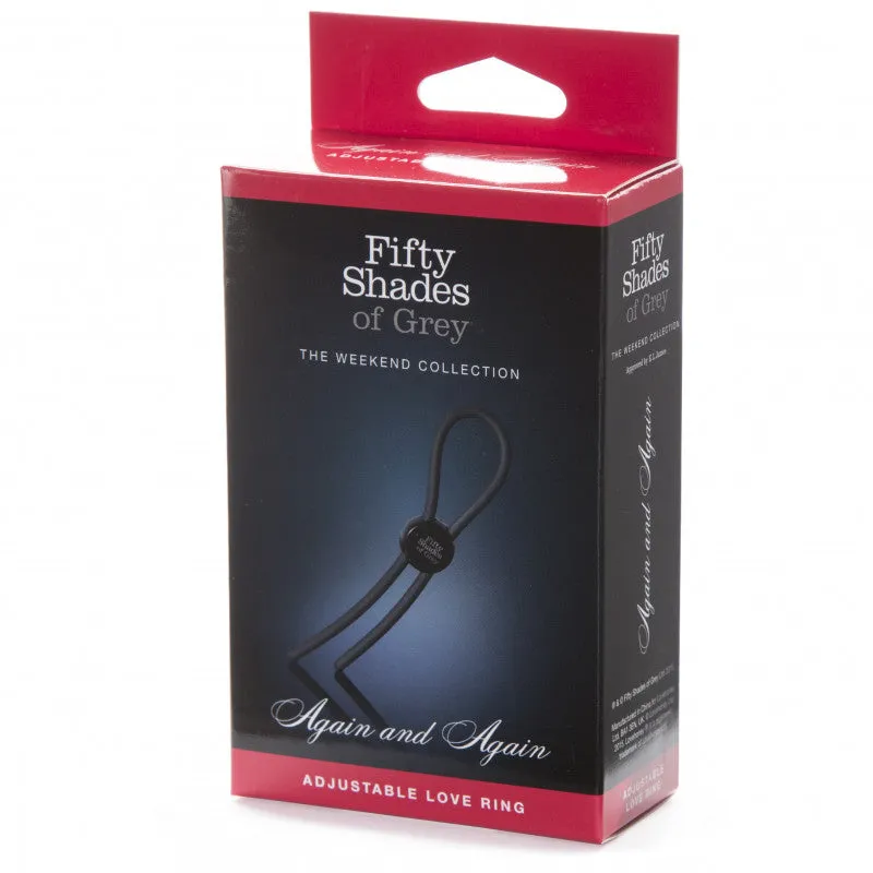 Fifty of Grey Again and Again Adjustable Ring