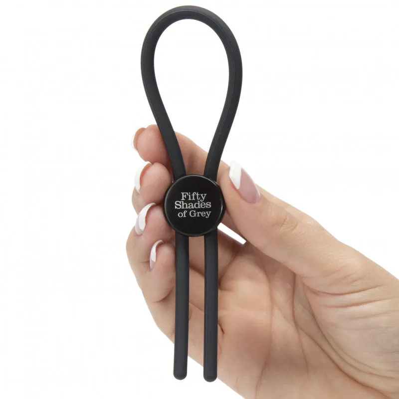Fifty of Grey Again and Again Adjustable Ring