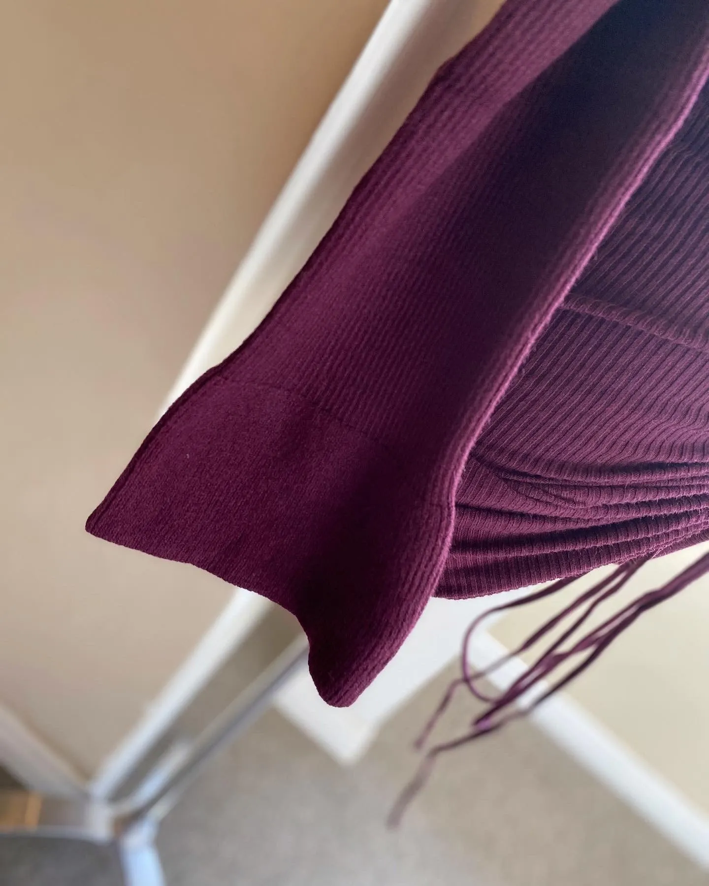 Flare Arm Sweater Rouge Dress