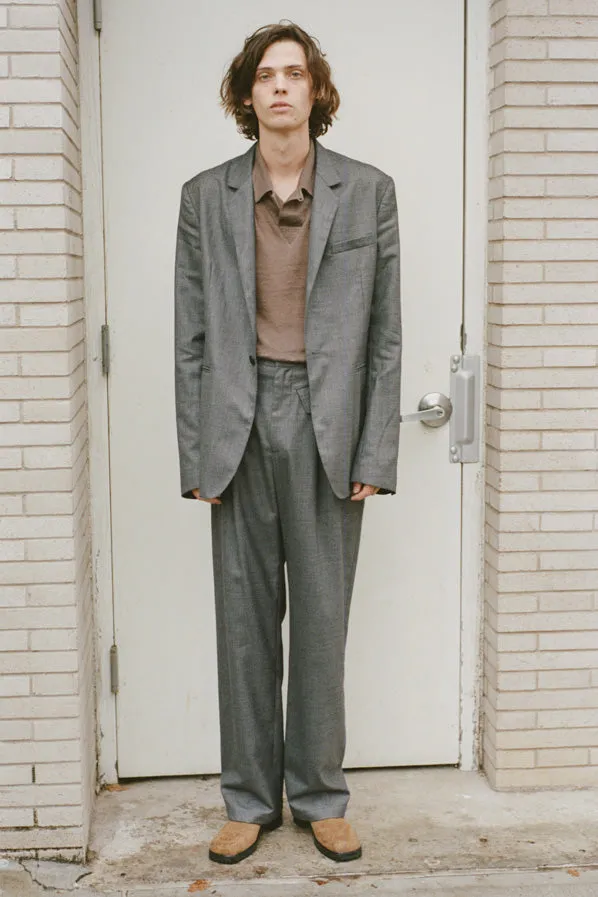 FOCUS BLAZER, MELANGE