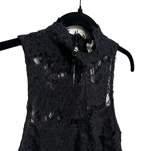 Free People Sabina Lace Skirt Suit