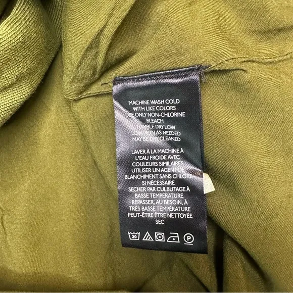 Free People-We the People olive Rebel Knit Oversized Moto Jacket Sz L
