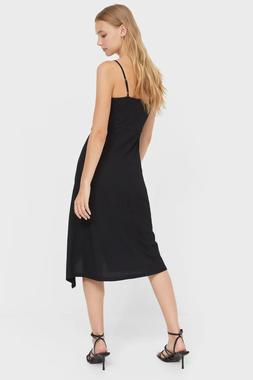Geplooide Jurk Met Cut-Out Dress