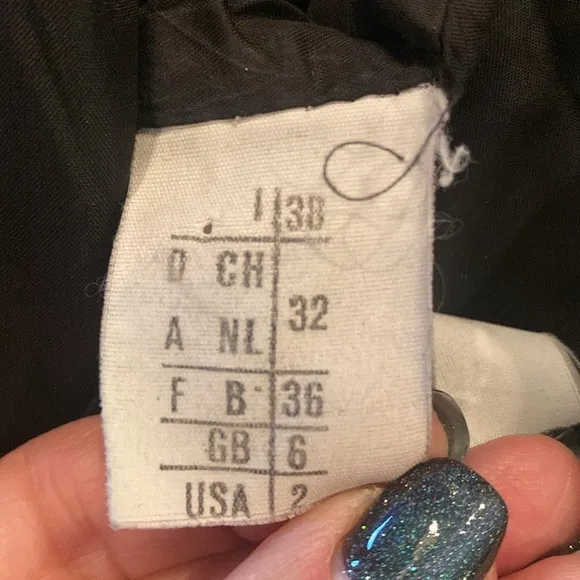 Gianfranco Ferre vintage 90s silver gray silk blend women’s blazer sz 2