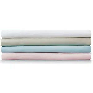 Giggle Baby - 2 Pack Organic large pram/Crib sheets To fit mattress: up to 95cm x 40cm. Grey.