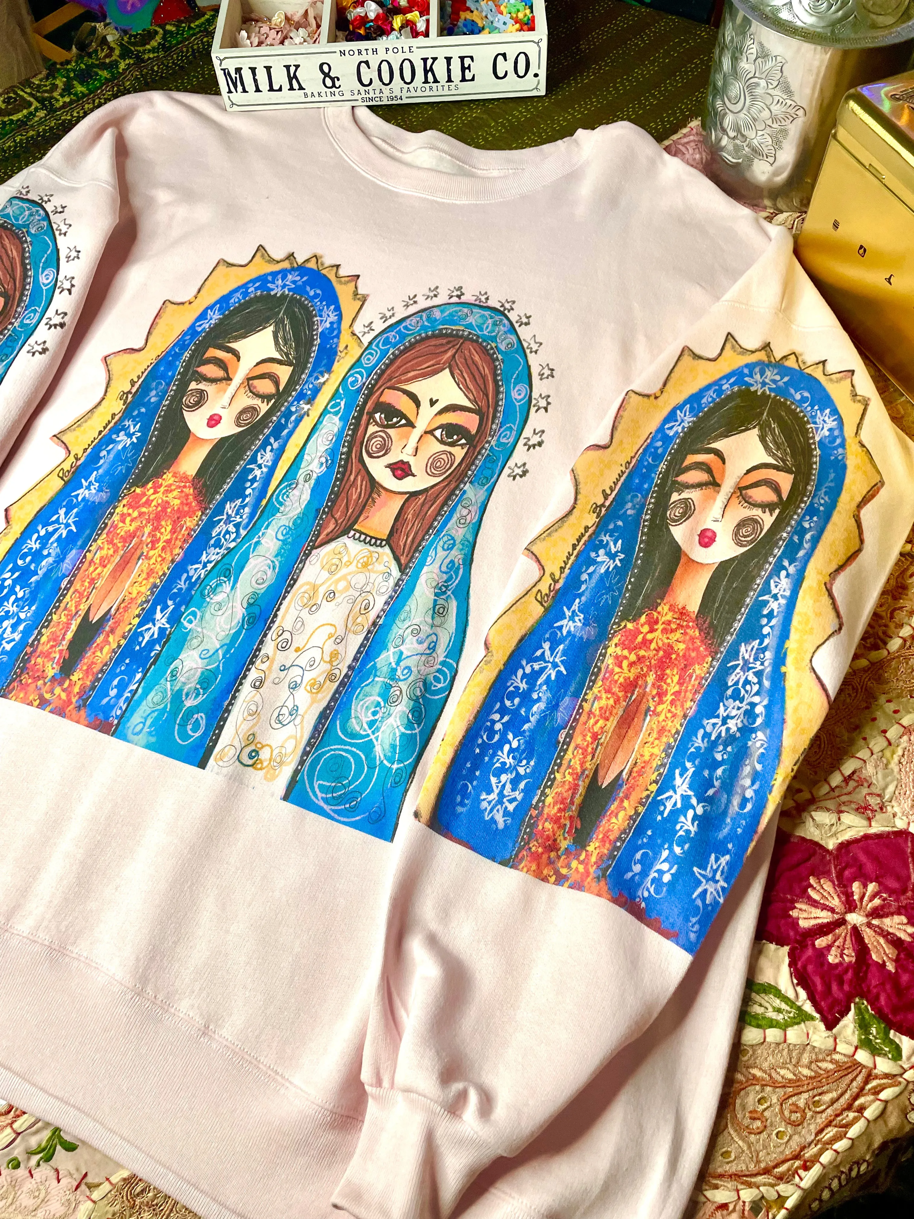 Guadalupe and Milagrosa Jacket/ Sweatshirt