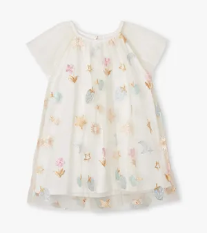 Hatley Gold Tulle Party Dress