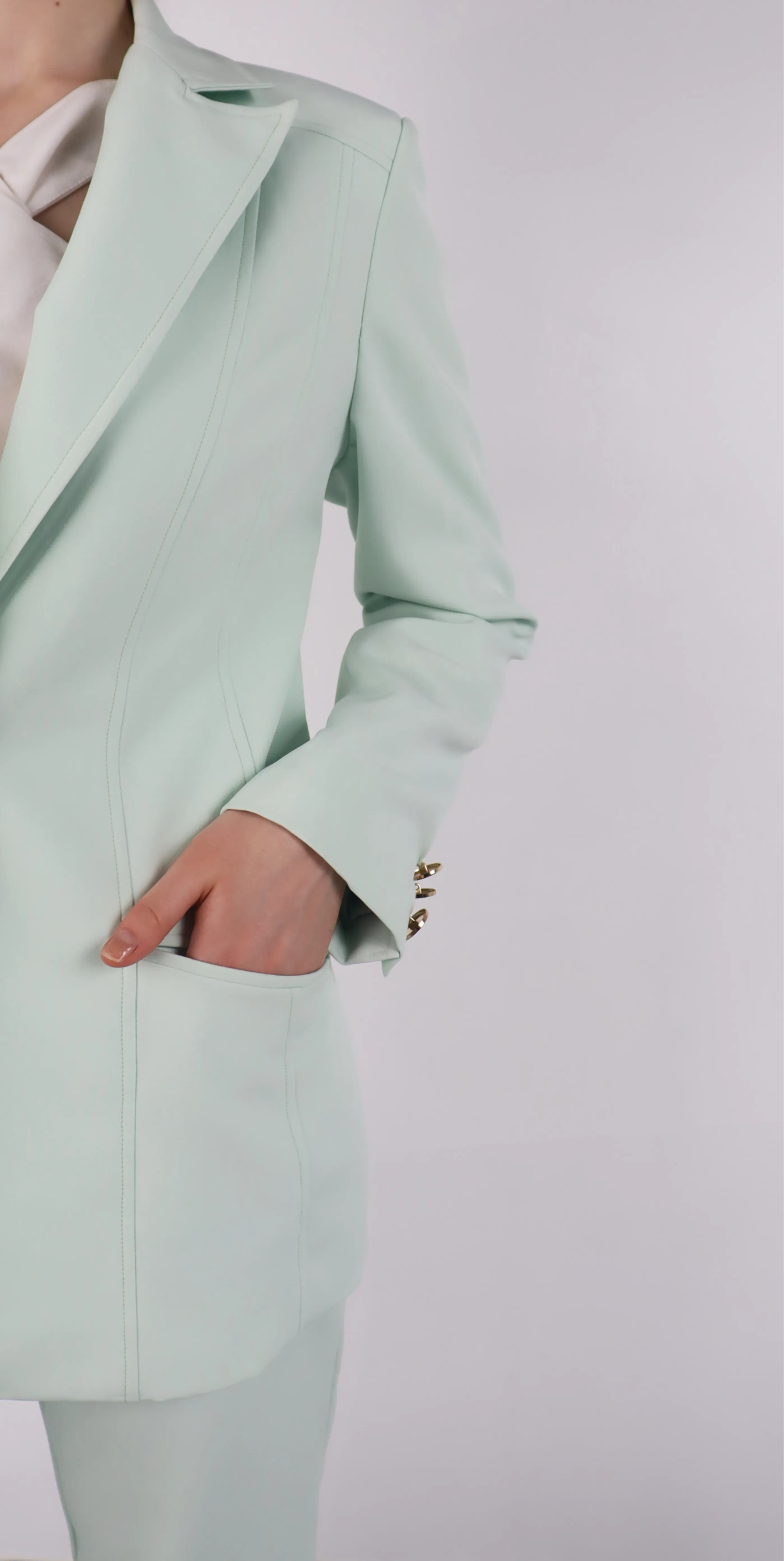 Her Courage Moves Mountains - The Corset Suit