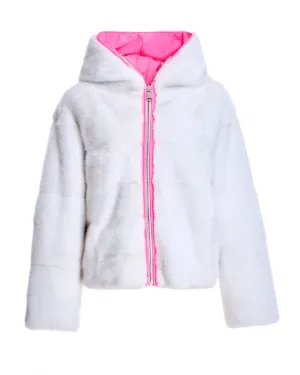 Hooded Mink Jacket