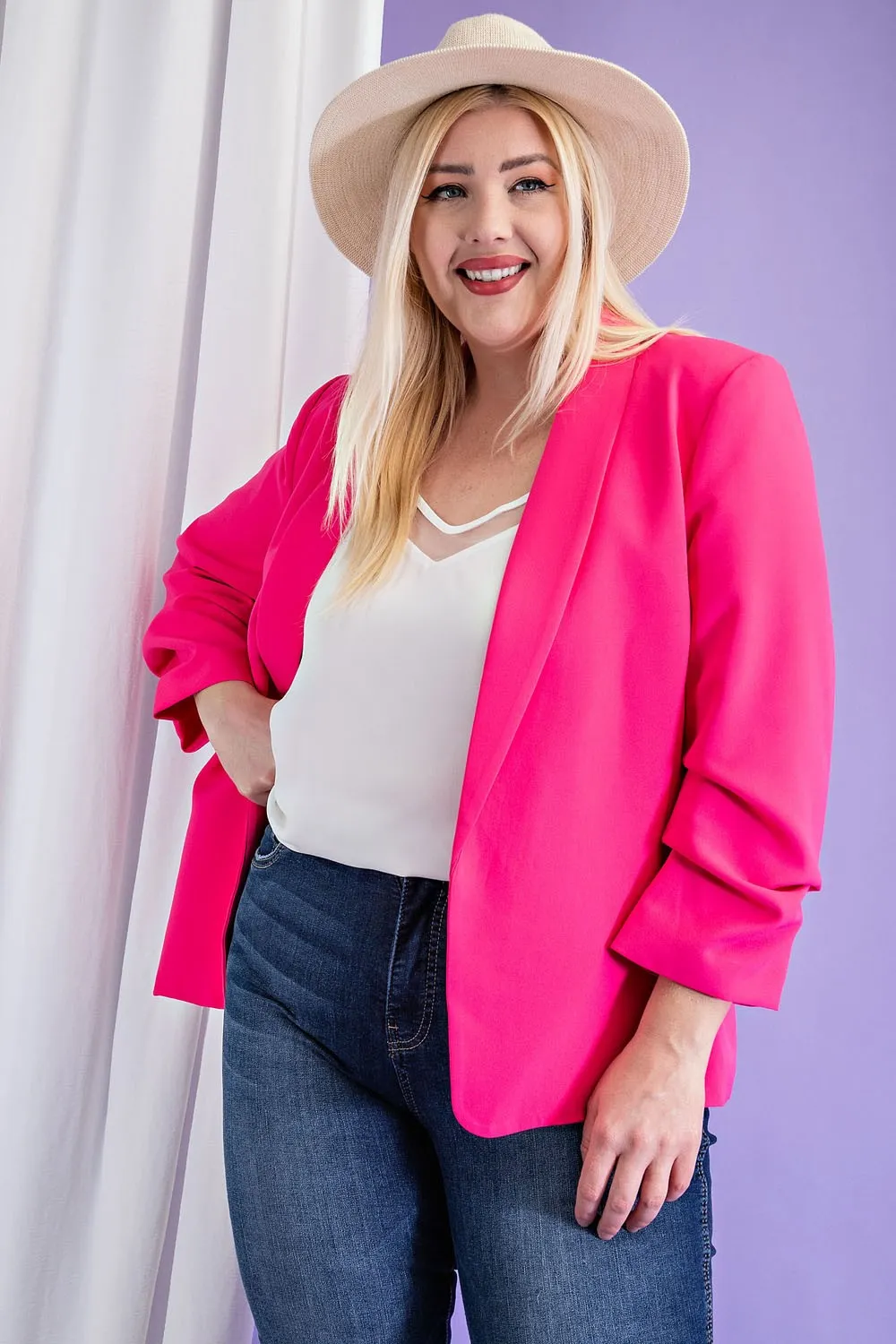 Hot pink Blazer