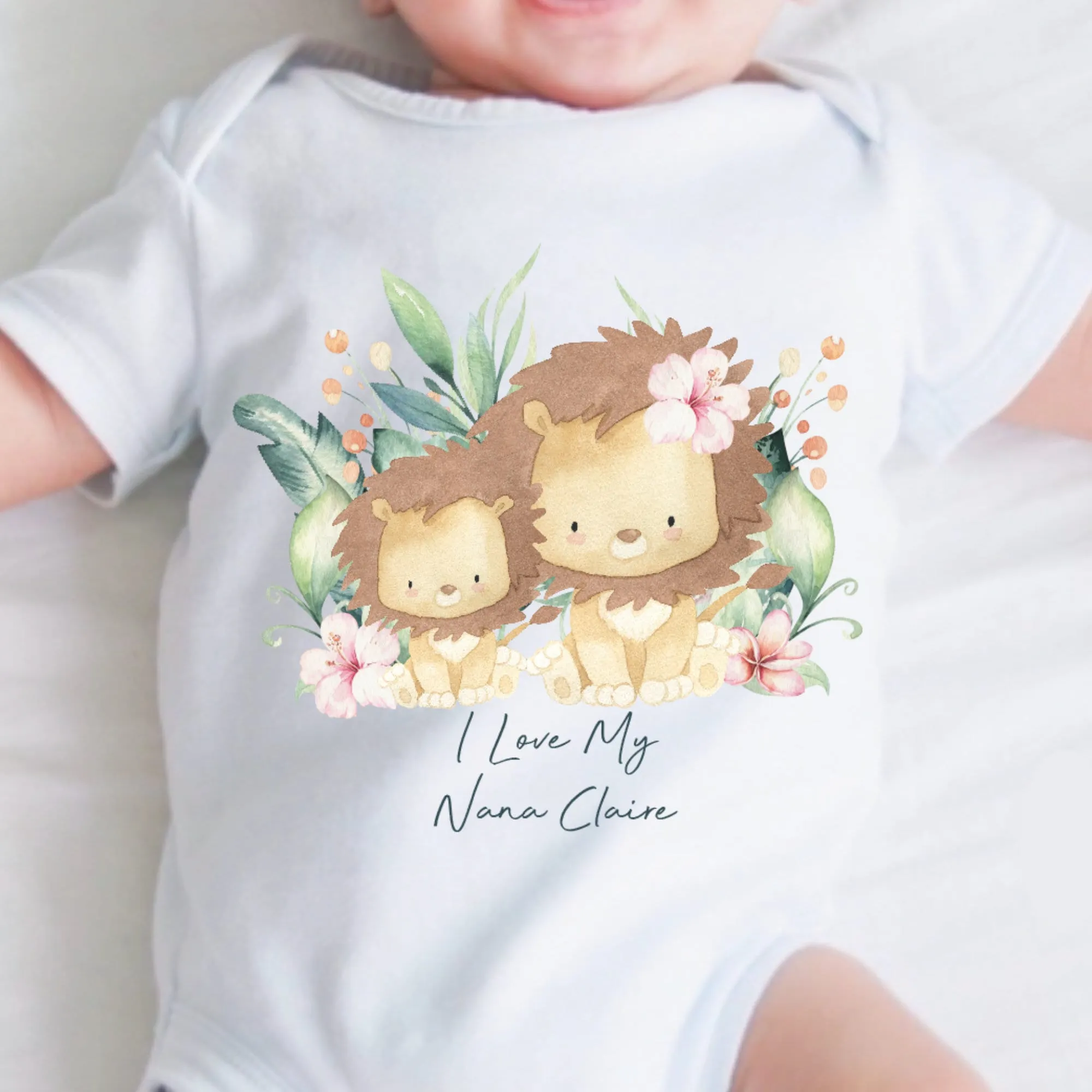 I Love My Mummy Baby Vest, Personalised Sleepsuit, Mummy Babygrow, Newborn Pregnancy Announcement Gift, Going to be a Mummy, New Mummy to be