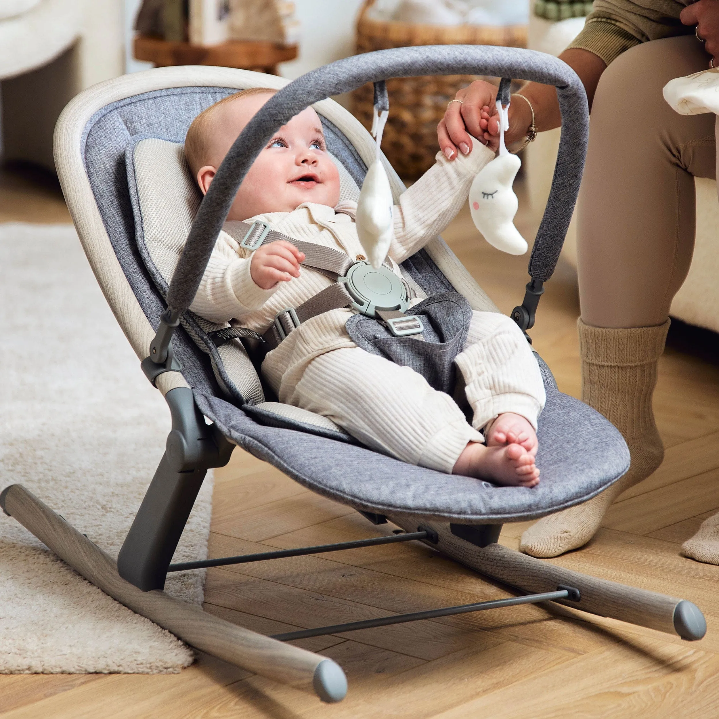 Ickle Bubba Stella Rocker - Ash Grey