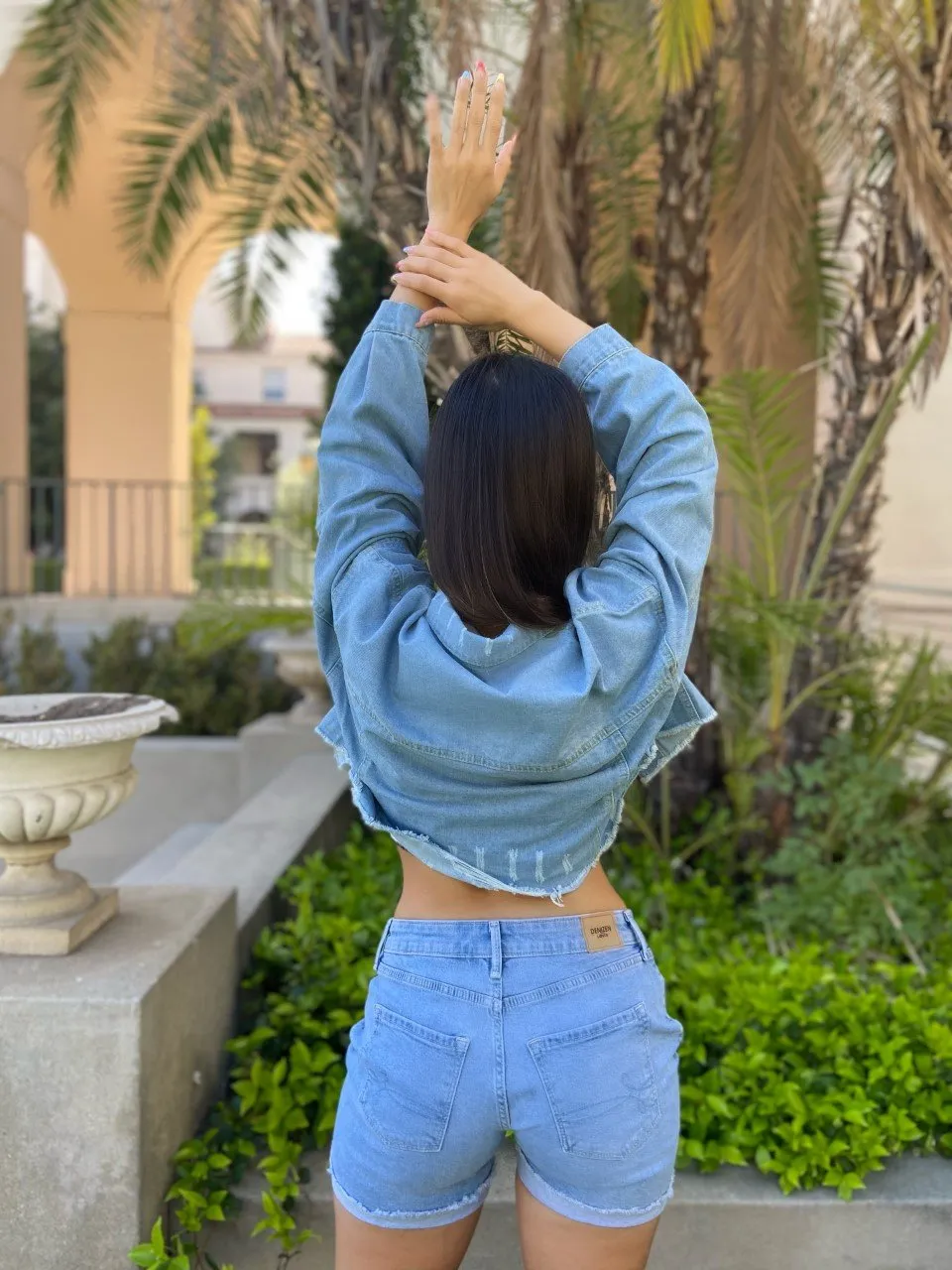 Indigo Medium Wash Denim Jacket
