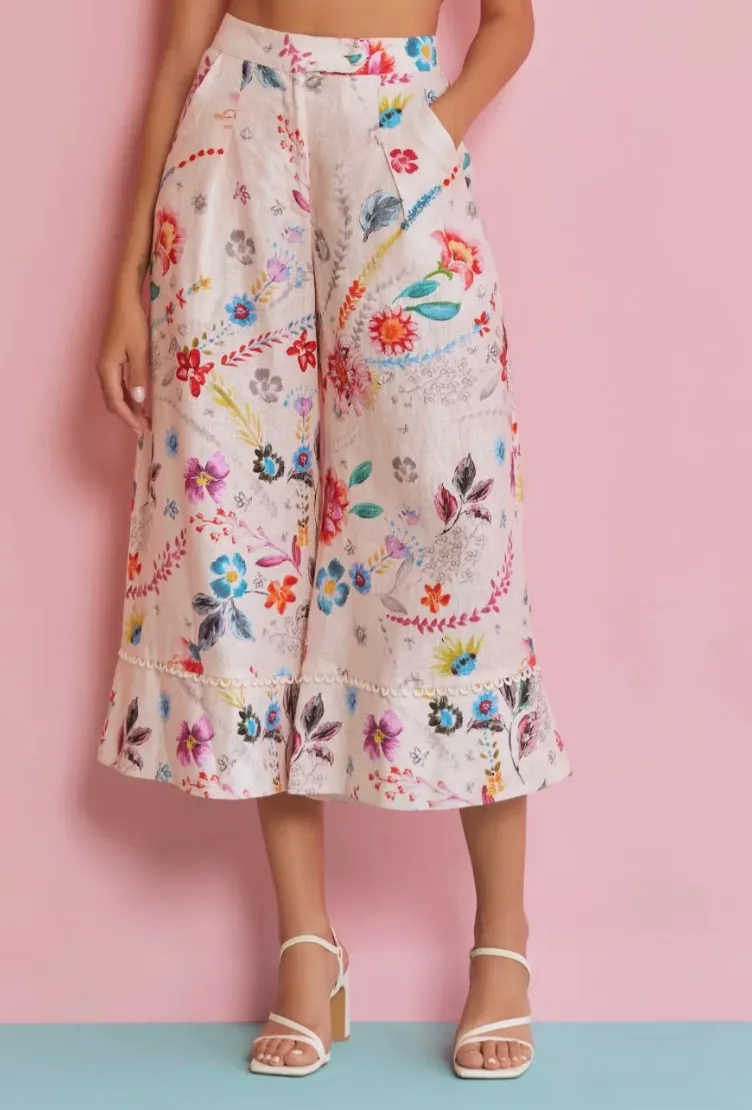 Irene Pants - Climbing Flower