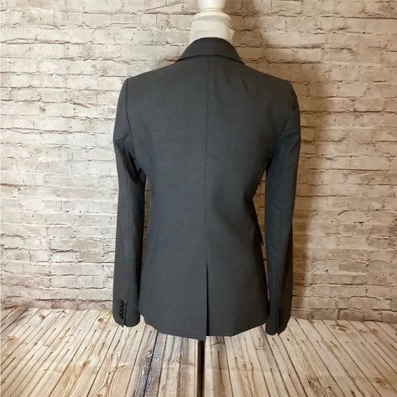 J Crew grey 1035 Super 120’s blazer