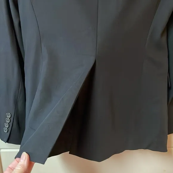 J. CREW Women’s Wool Blend Double Button Blazer BlackCareer Size 6.