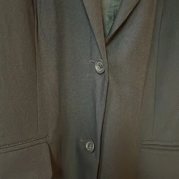 J. CREW Women’s Wool Blend Double Button Blazer BlackCareer Size 6.