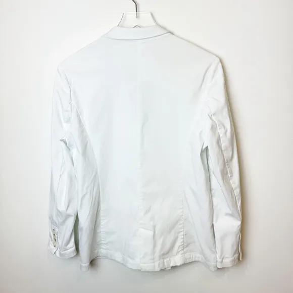 J. McLaughlin | Ressie White Double Breasted Blazer