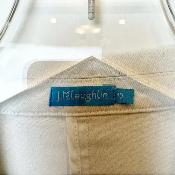 J. McLaughlin | Ressie White Double Breasted Blazer
