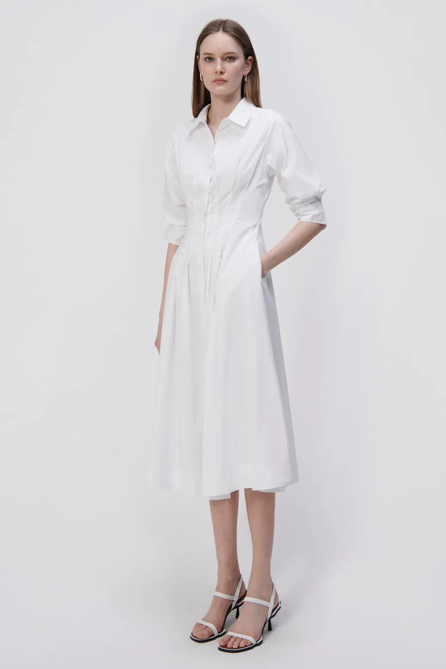 Jazz Pintuck Dress