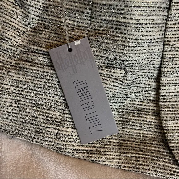 Jennifer Lopez Hollywood Boudoir Cropped Metallic Special Occasion Jacket Sz XL