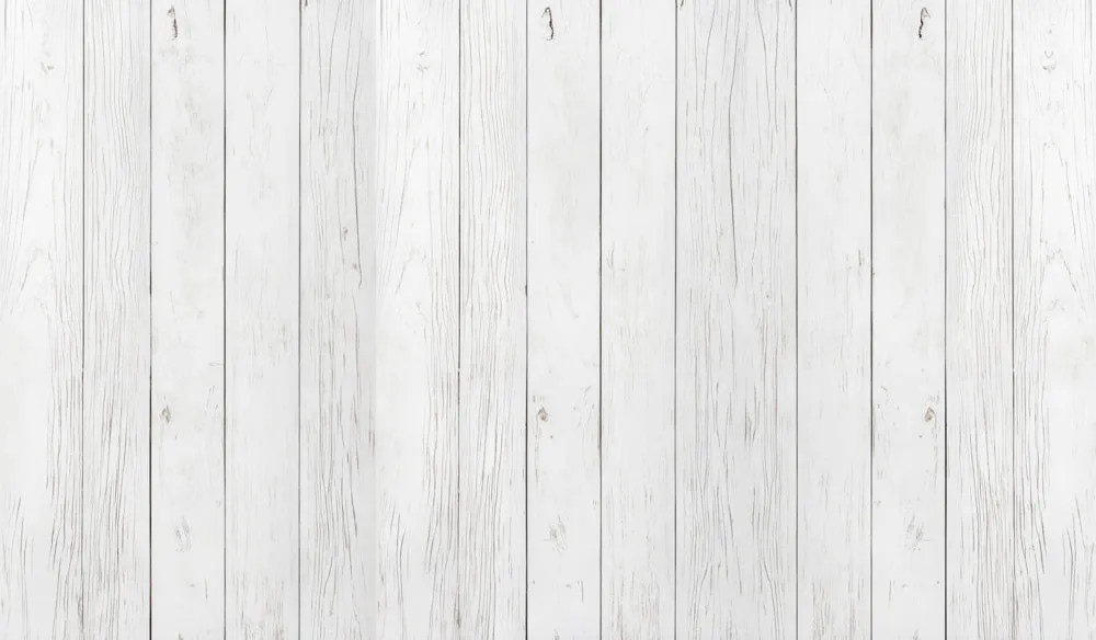 Kate White Old Wood Grain Floor Rubber Floor Mat