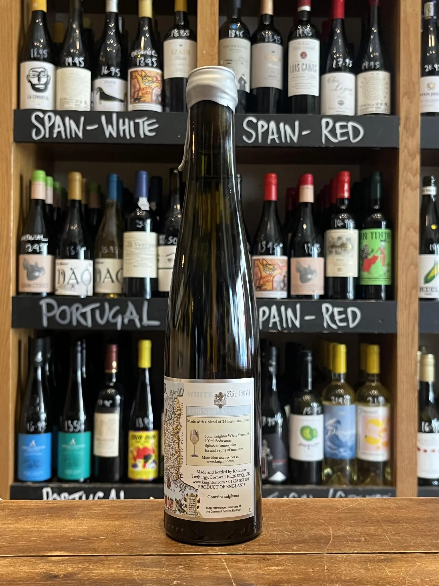 Knightor Winery - White Vermouth 37.5cl Bottles