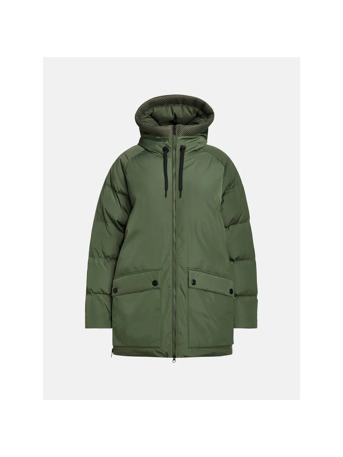 Kurtka puchowa damska Peak Performance W STELLA JACKET zielona