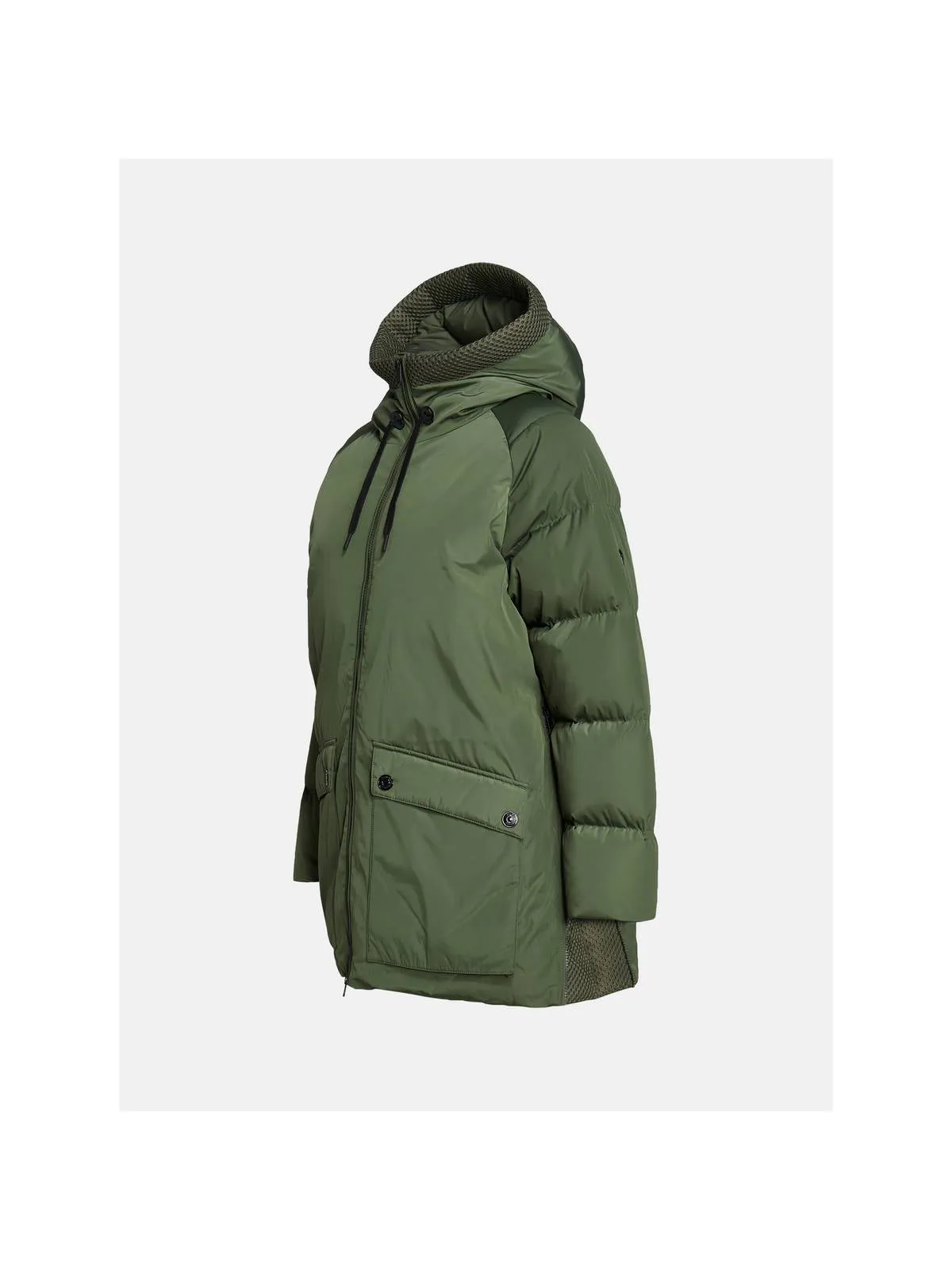 Kurtka puchowa damska Peak Performance W STELLA JACKET zielona