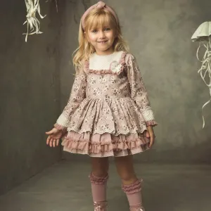 LA AMAPOLA - Beatriz Puffball Dress  - Pink