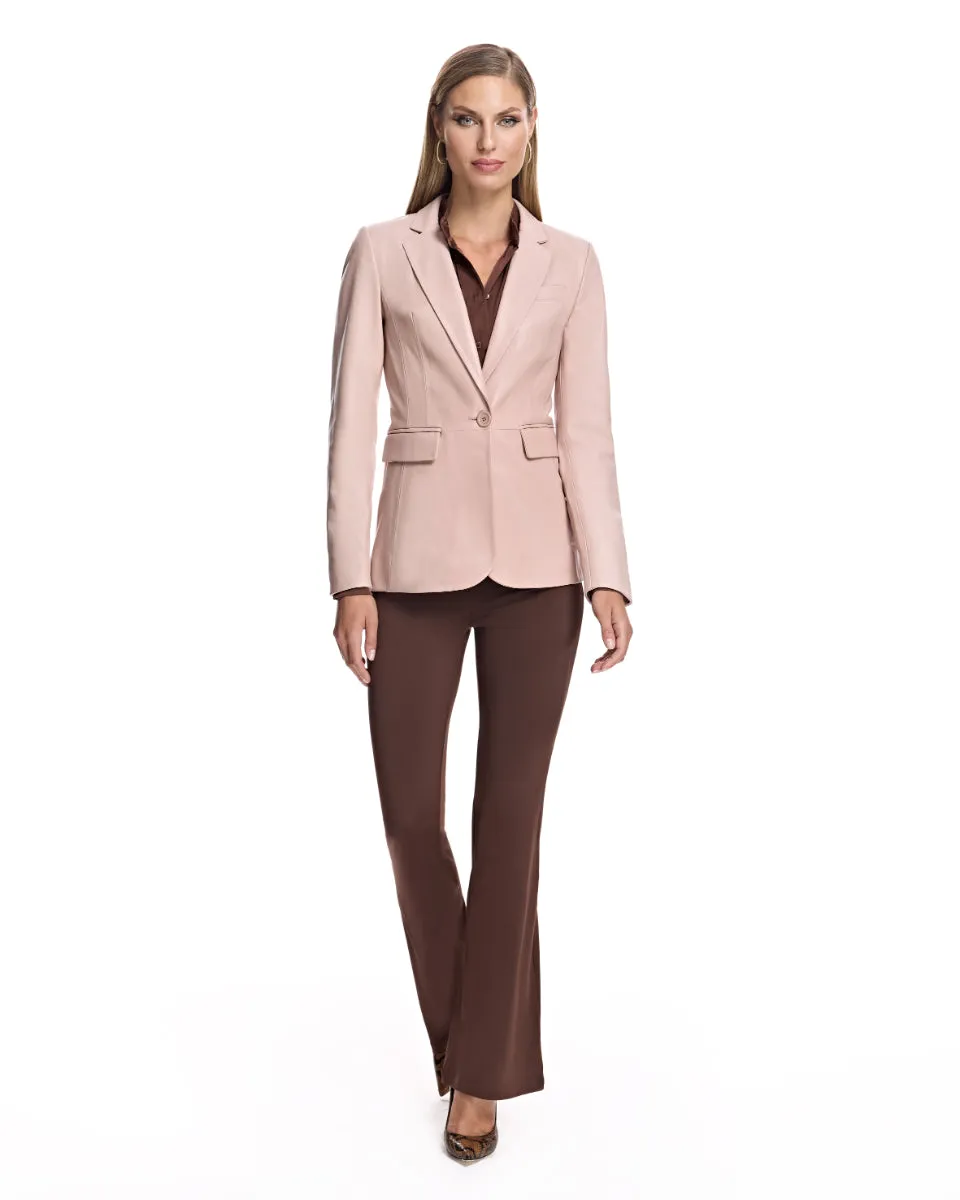 Leather Blazer