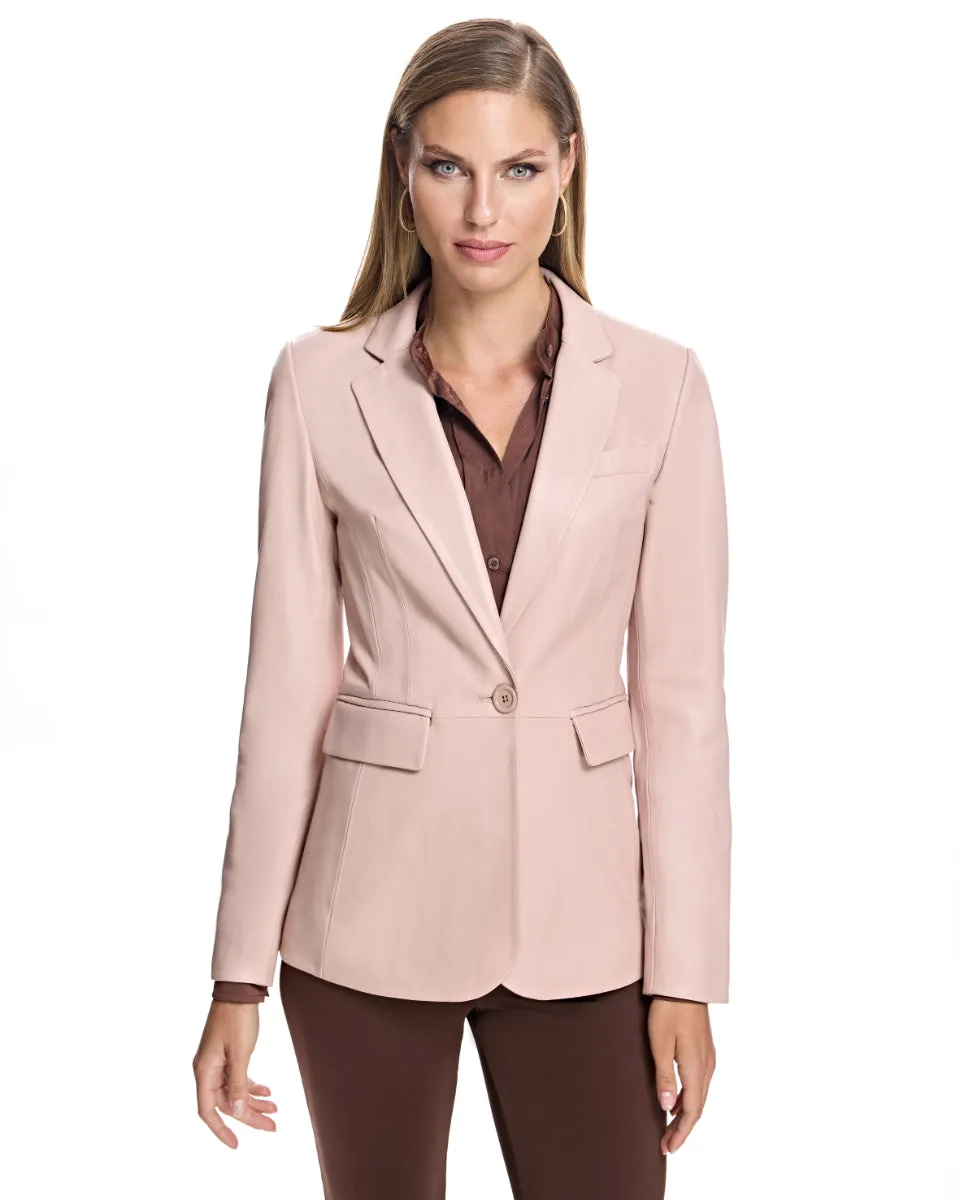 Leather Blazer