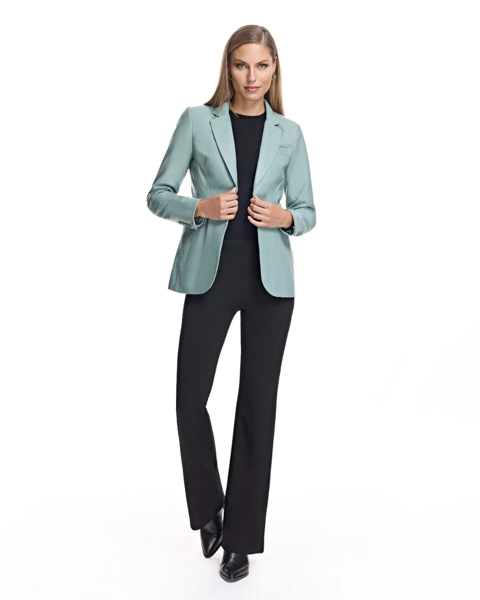 Leather Blazer