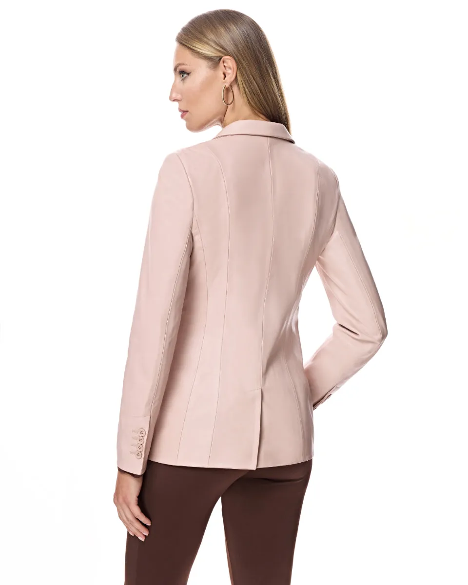 Leather Blazer