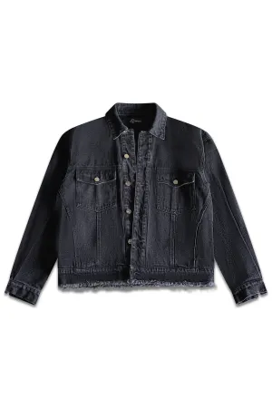 LEGACY DENIM JACKET - WASHED BLACK