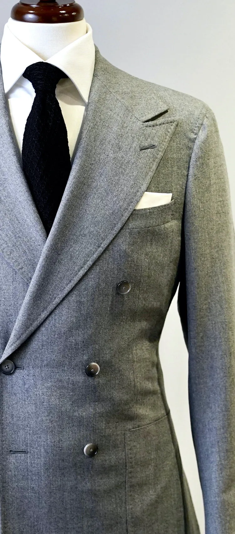 Light Grey Flannel Suit