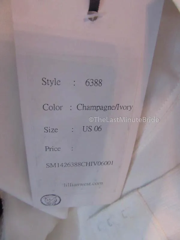 Lillian West 6388 Size 6