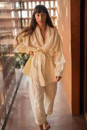 Linen Jasmine Set