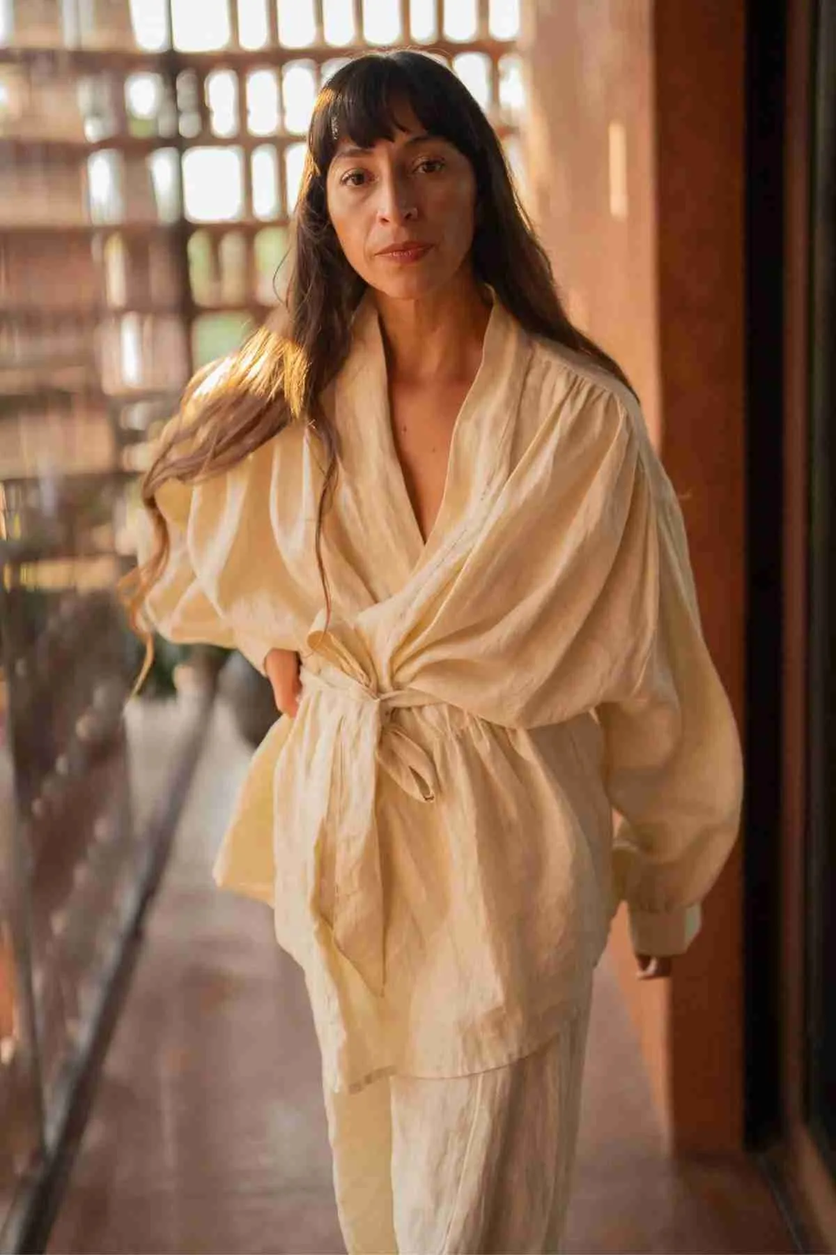 Linen Jasmine Set