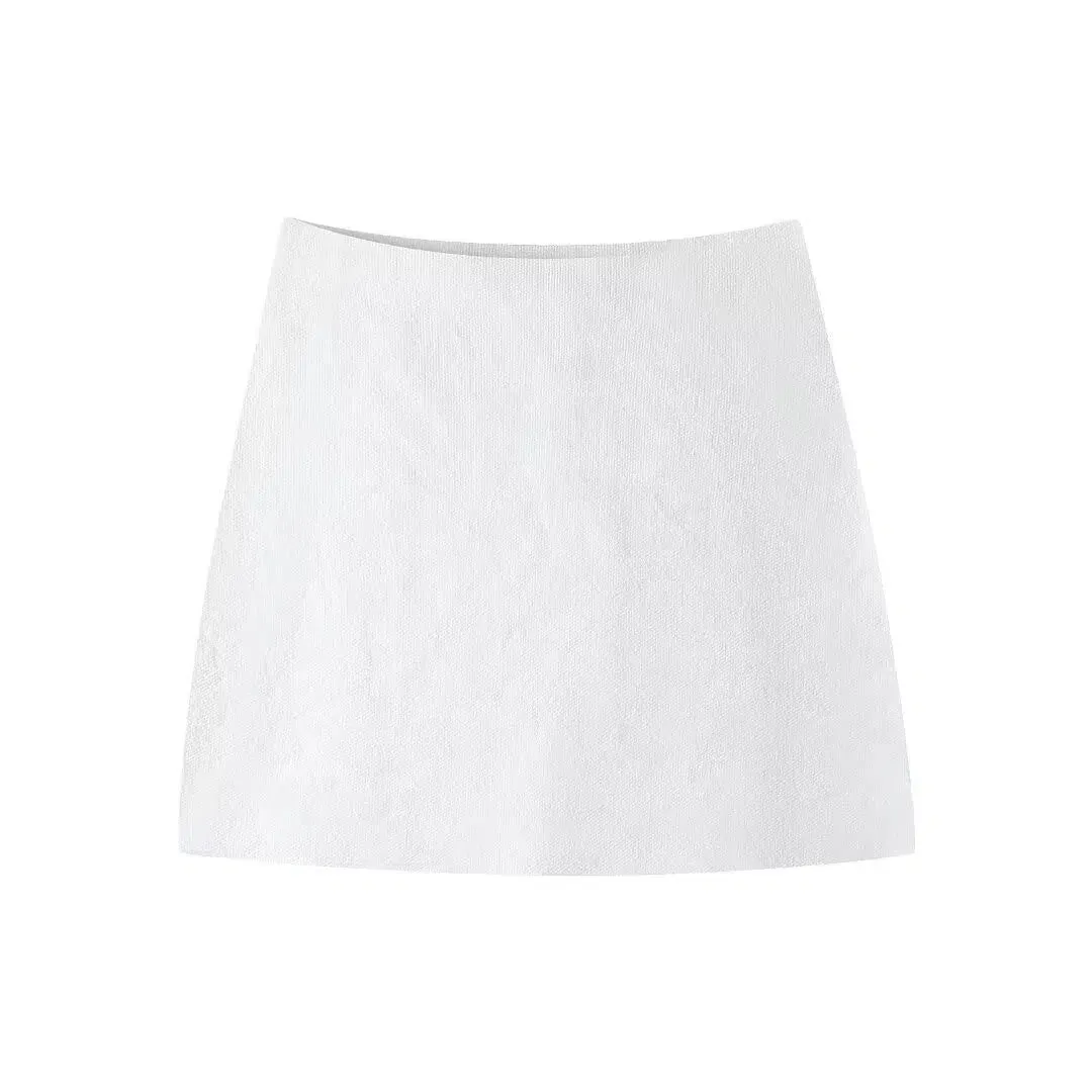 Loose Sleeve Knit Jacket Mini Skirt Set